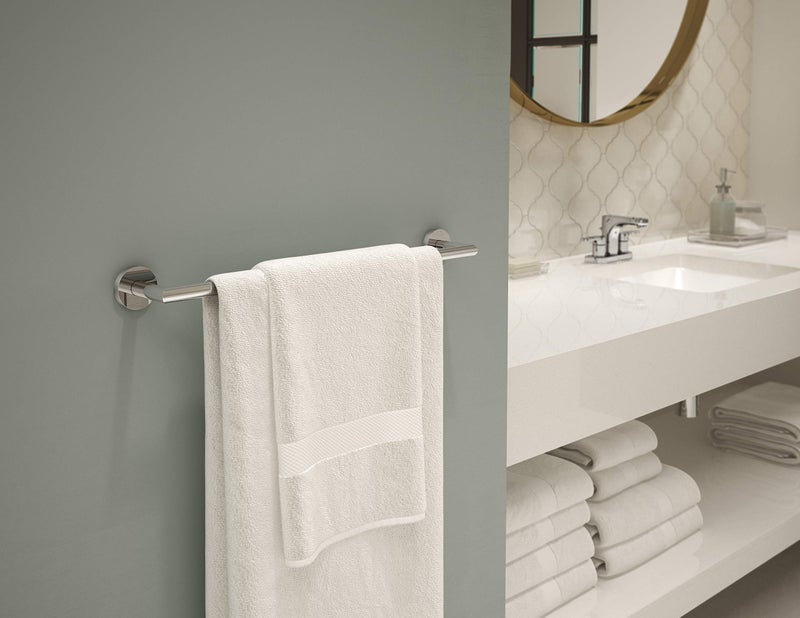 Symmons 673TB-24 Identity 24 in. Wall-Mounted Towel Bar in Polished Chrome - Image 1
